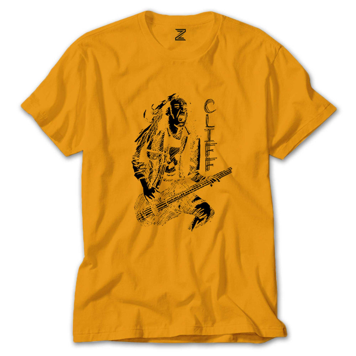 Cliff Burton Skecthy renkli tişört