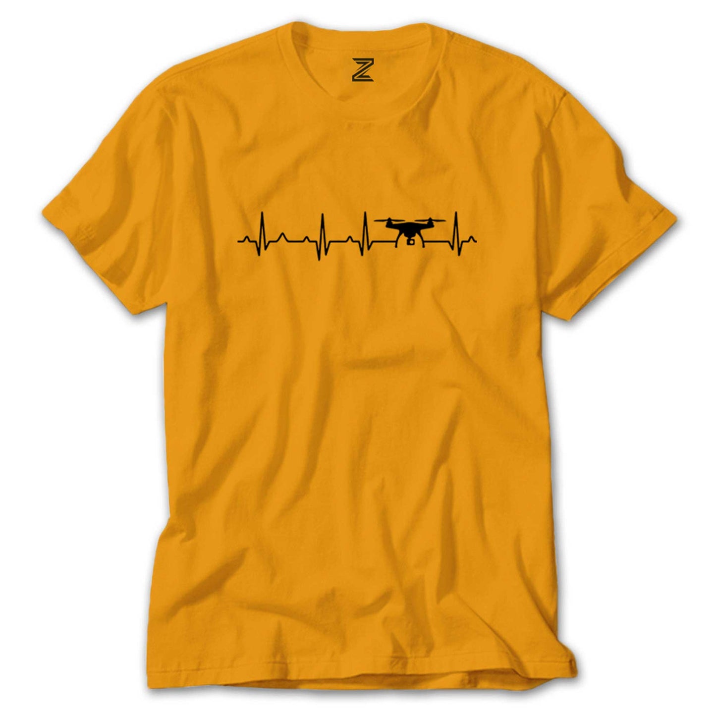 Drone Heartbeat Renkli Tişört