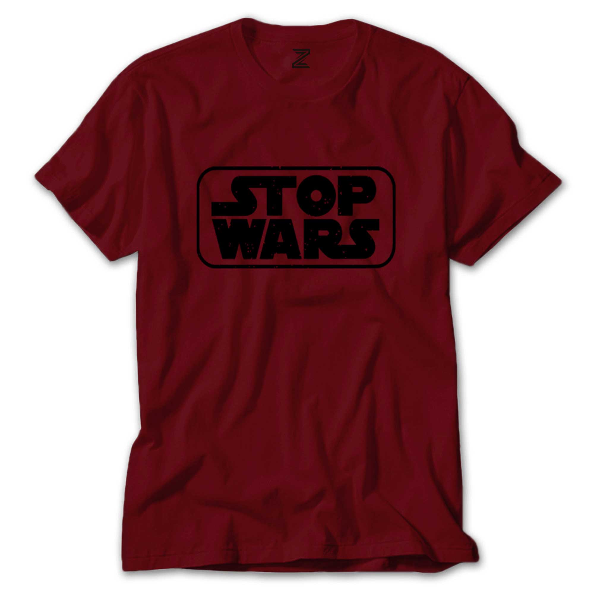 Stop Wars Renkli Tişört