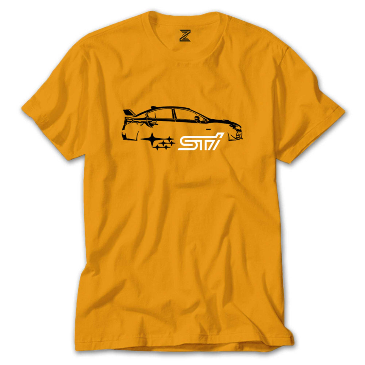 Subaru SWRX STI renkli tişört