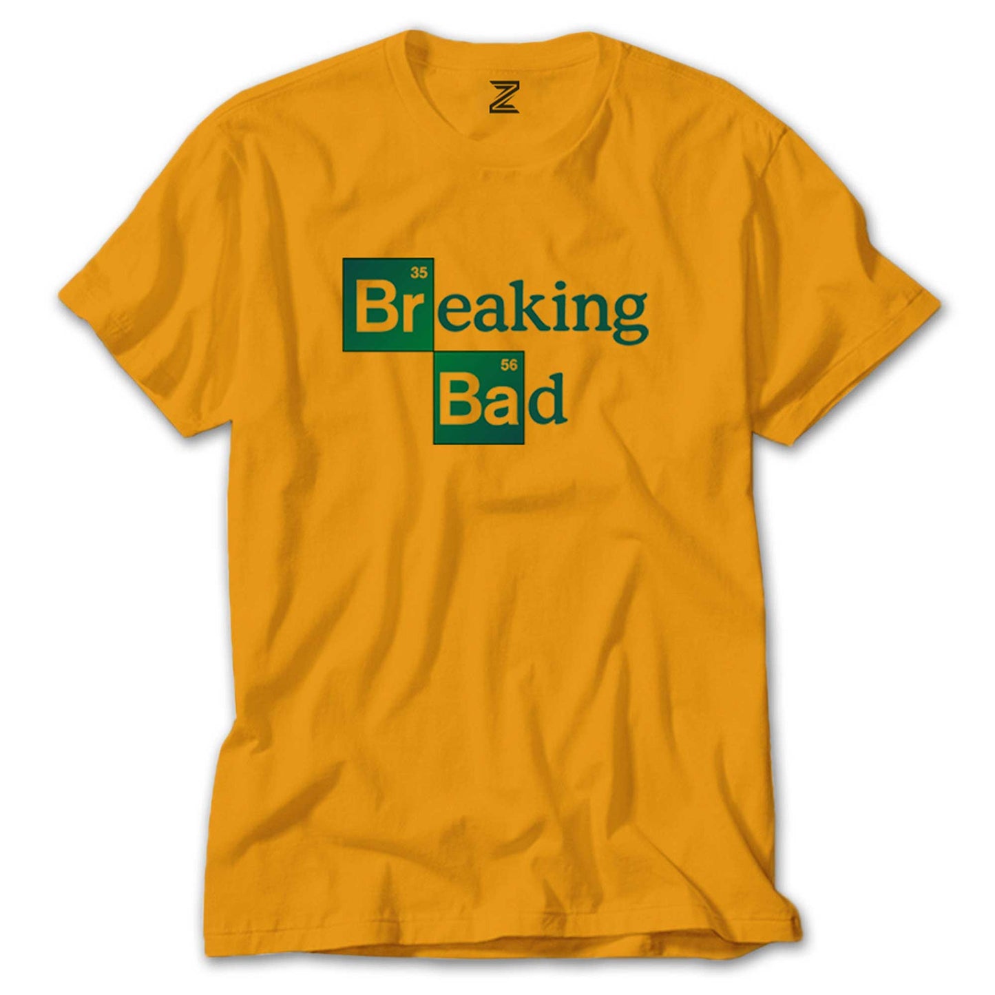 İndirimli Breaking Bad Logo Sarı Tişört