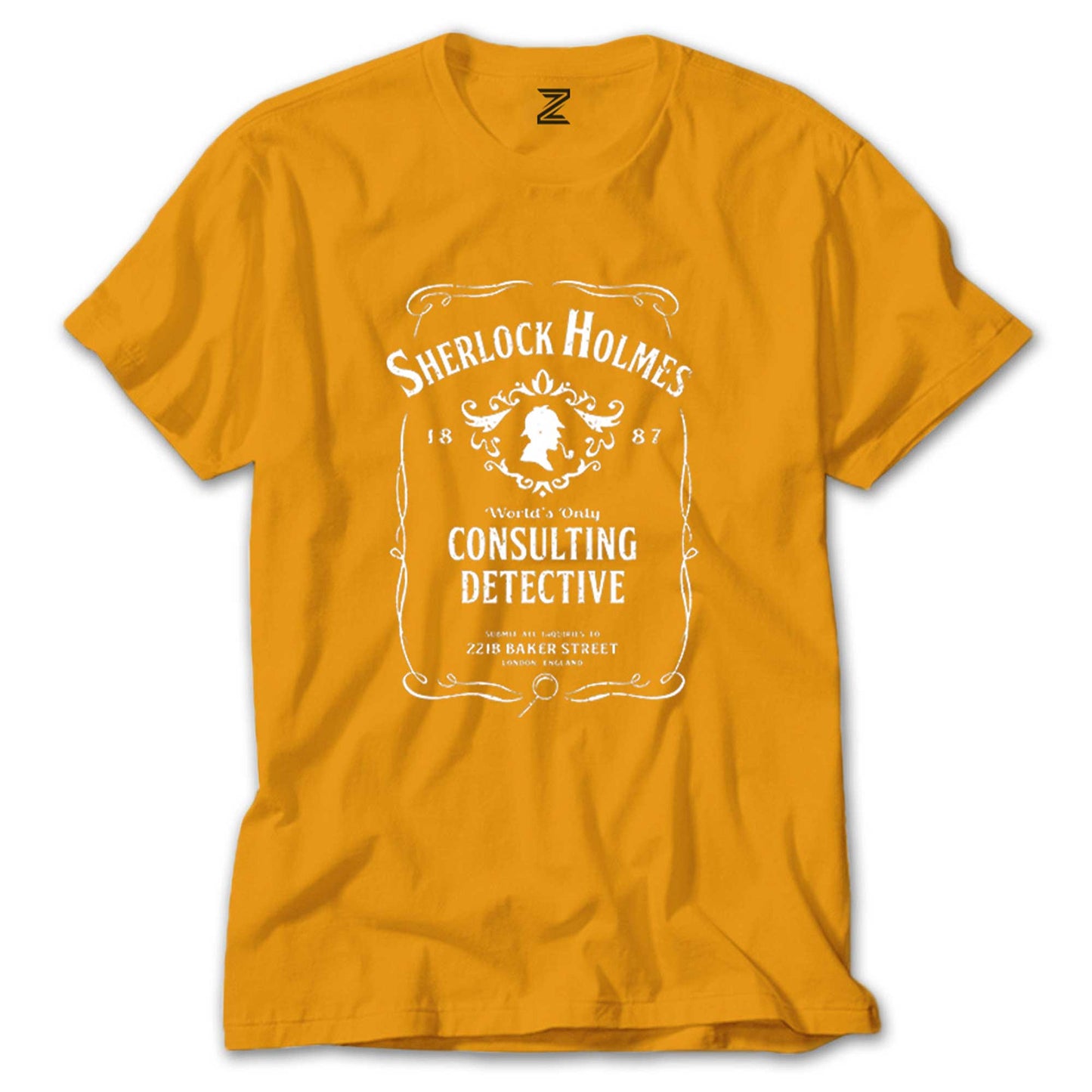Sherlock Holmes Consulting Detective Renkli Tişört