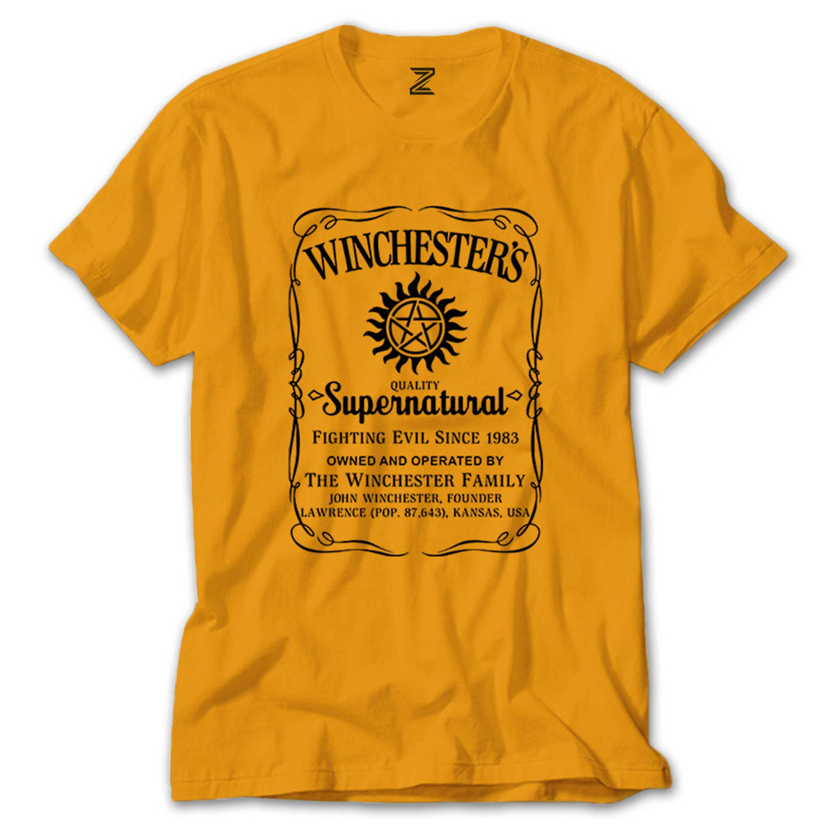 SuperNatural Winchester's renkli tişört