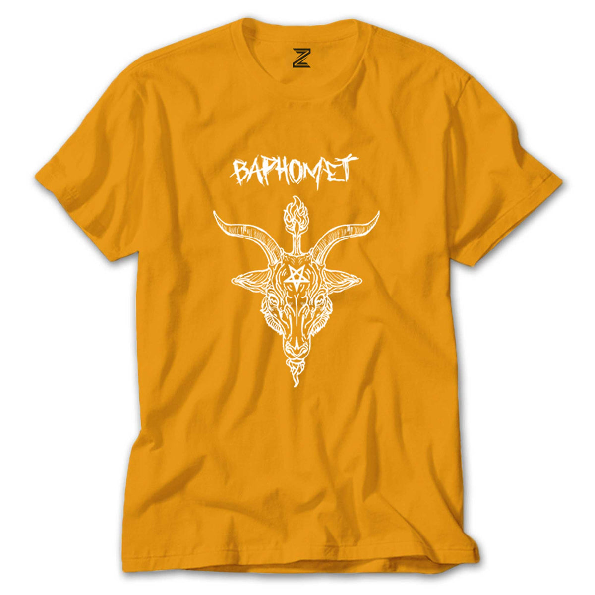 Baphomet Goat Head renkli tişört