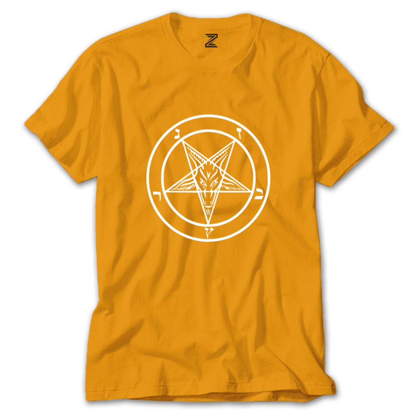 Baphomet Logo Renkli Tişört