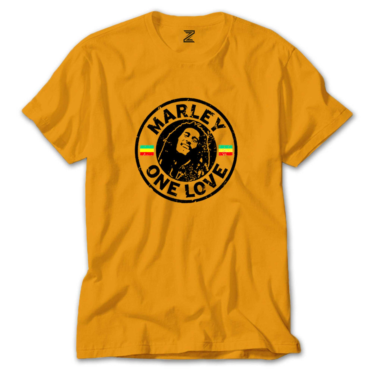 Bob Marley One Love renkli tişört