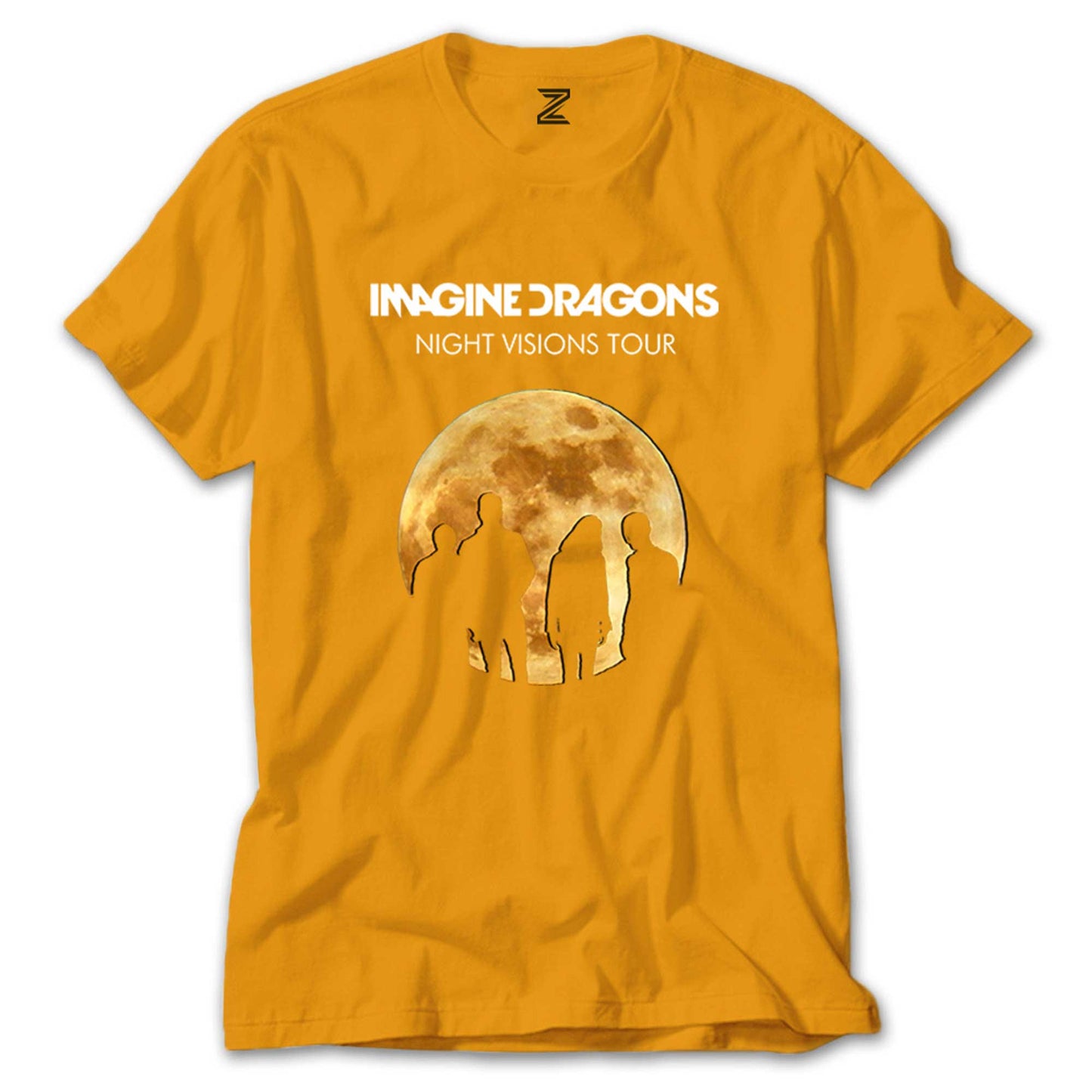Imagine Dragons Moon renkli tişört