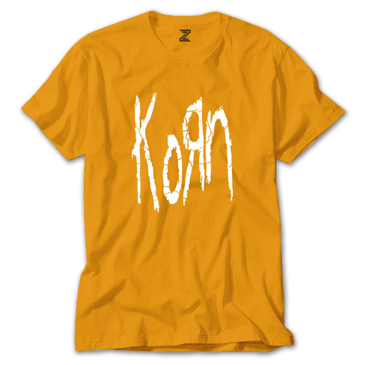 Korn Logo renkli tişört