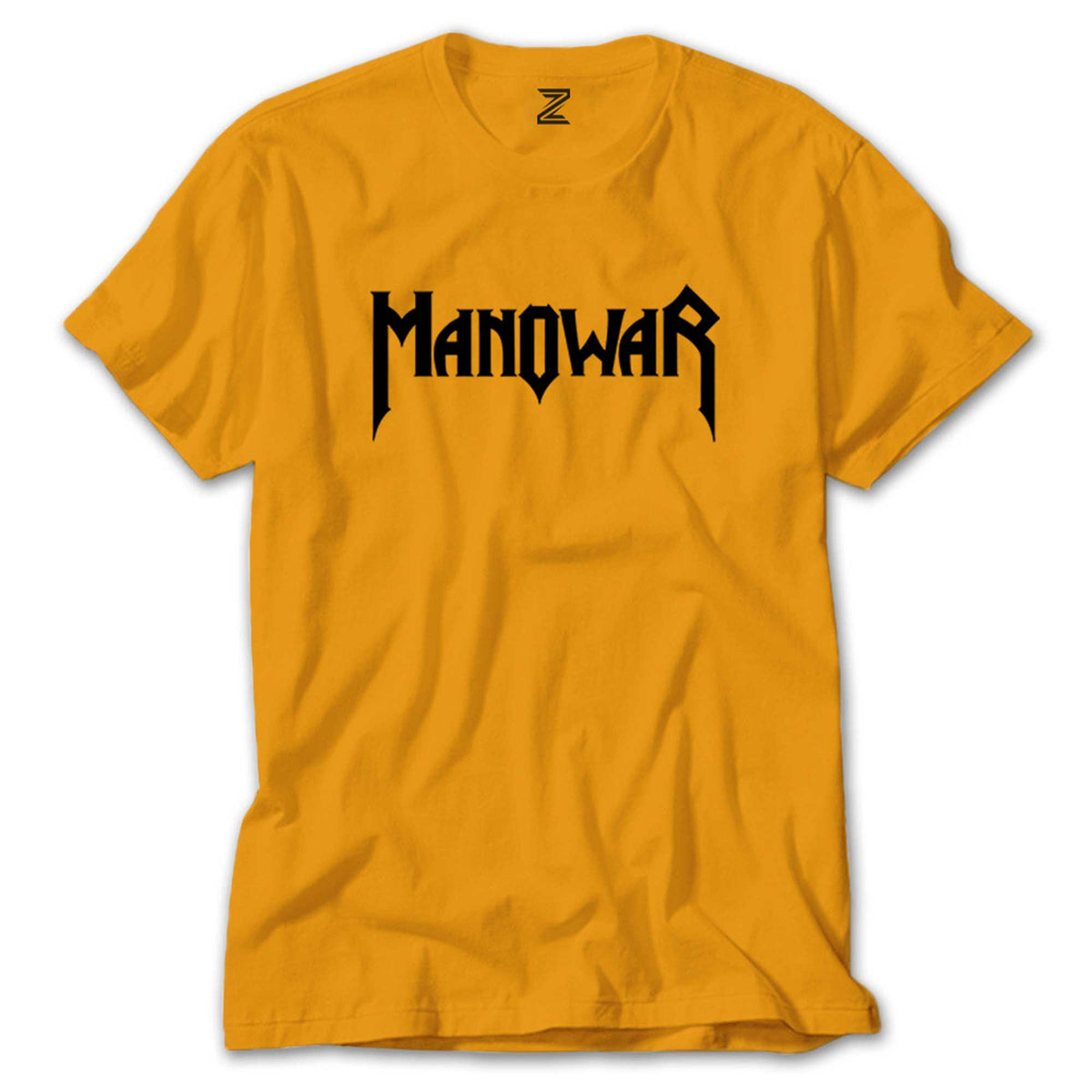 Manowar Logo Classic renkli tişört
