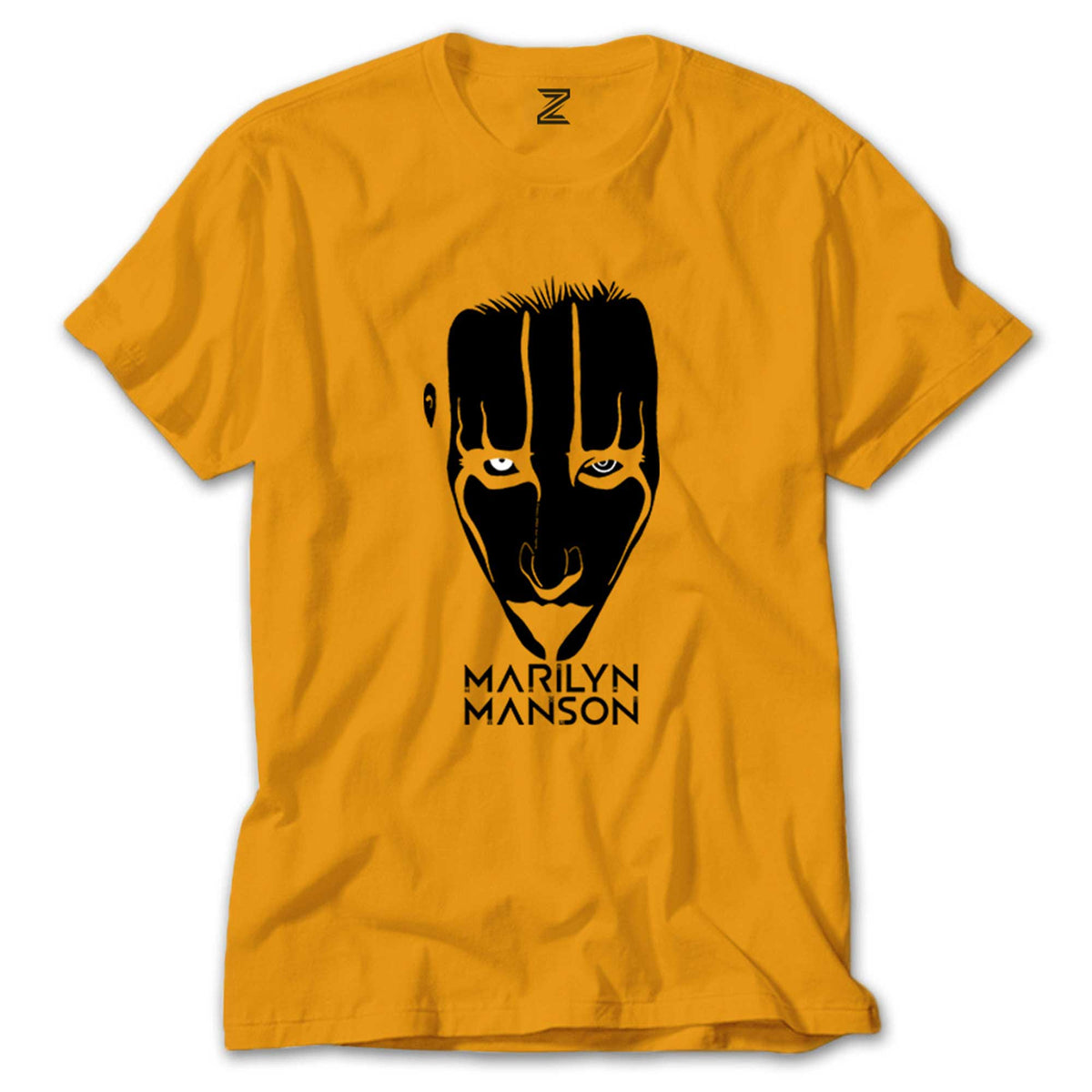 Marilyn Manson Head renkli tişört