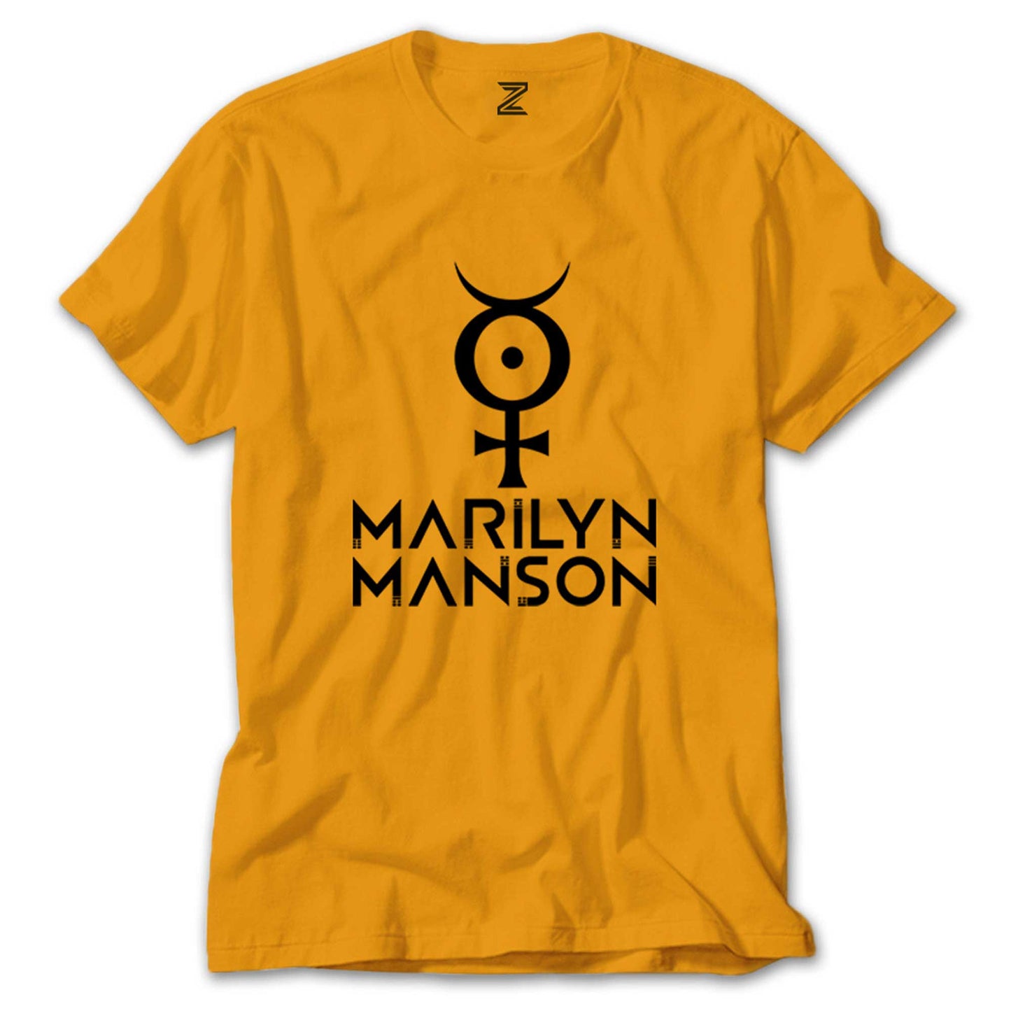 Marilyn Manson Logo 2 renkli tişört