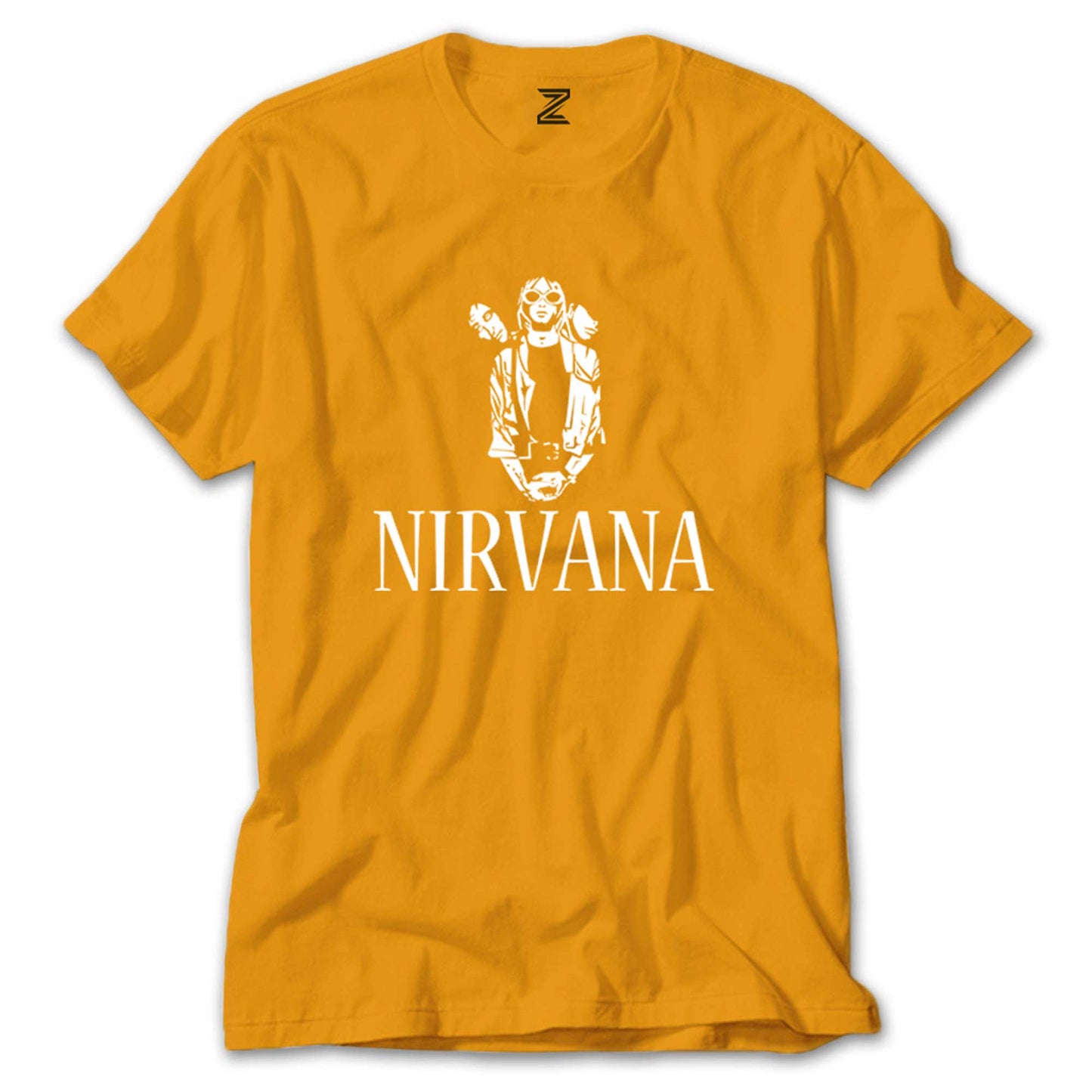 Niravana White Body Renkli Tişört