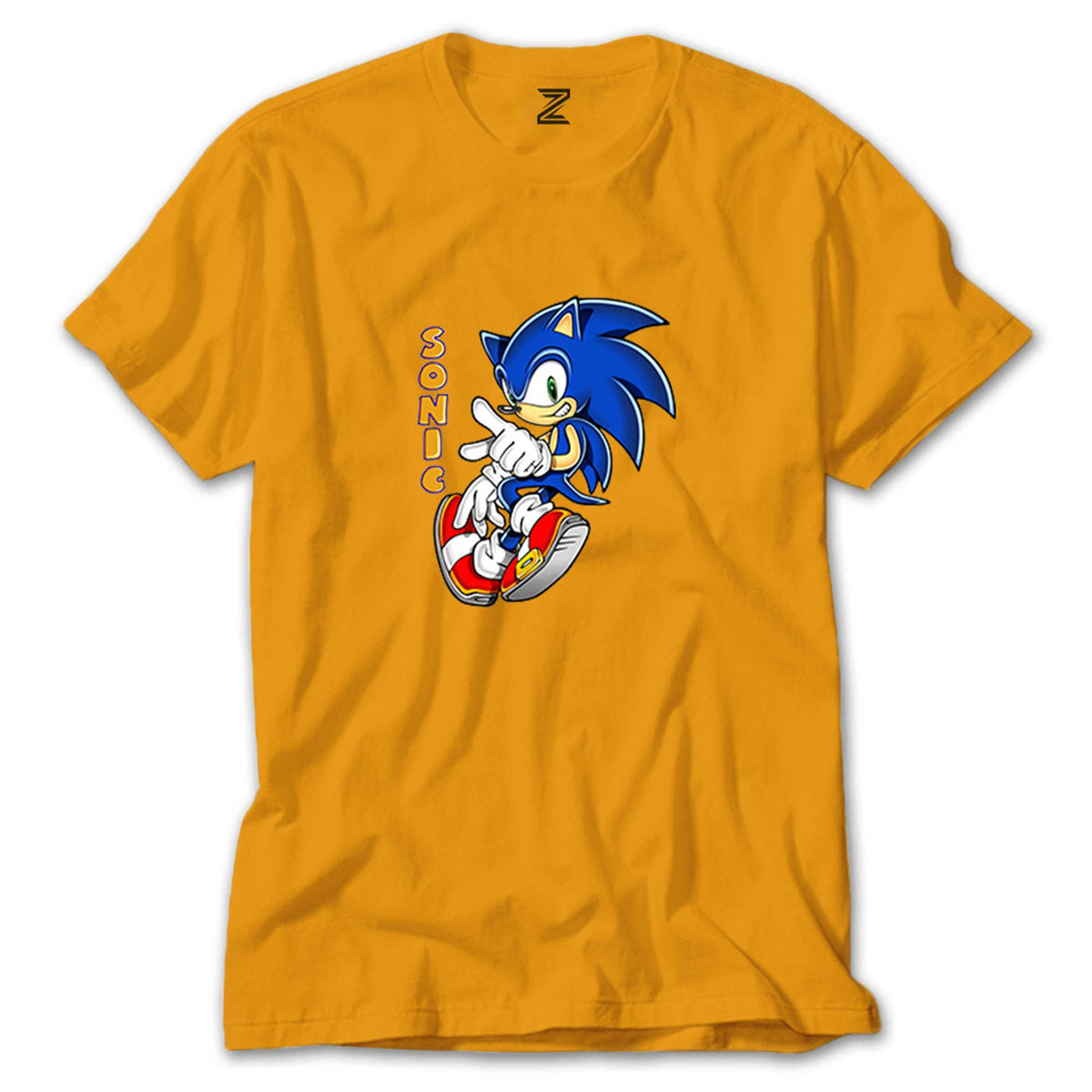 Sonic Walking renkli tişört