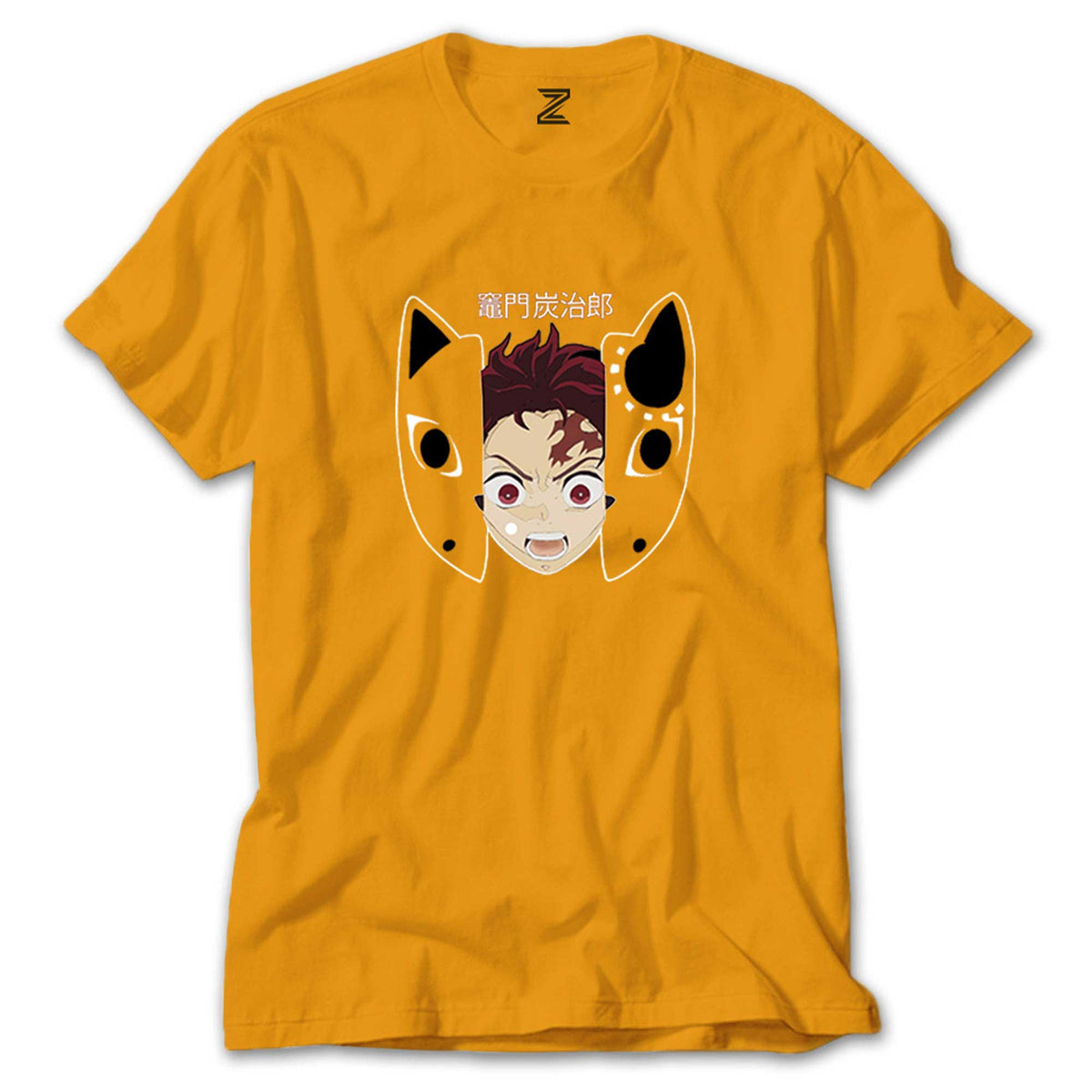 Demon Slayer Tanjiro Kamado renkli tişört