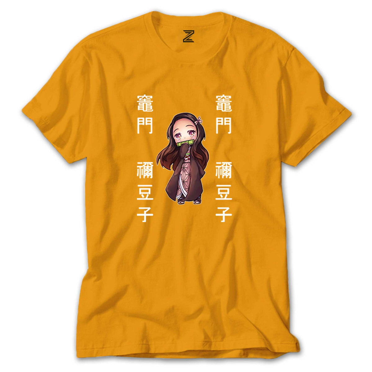 Demon Slayer Nezuko Kamado renkli tişört