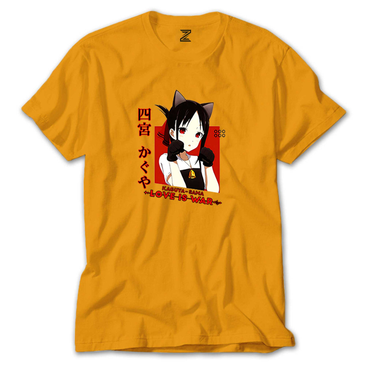 Kaguya Sama Kaguya Shinomiya renkli tişört