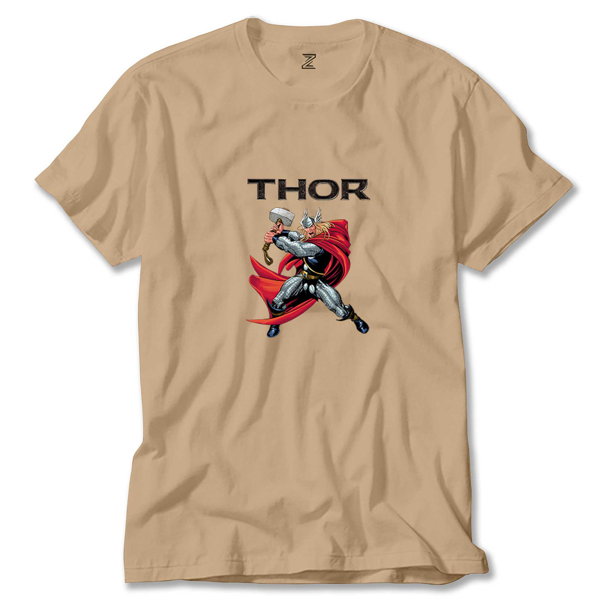 Thor Character Animation renkli tişört