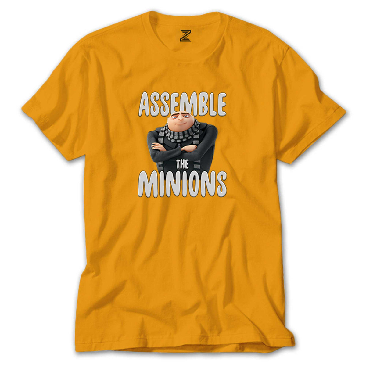 Minions Assemble The Minions renkli tişört