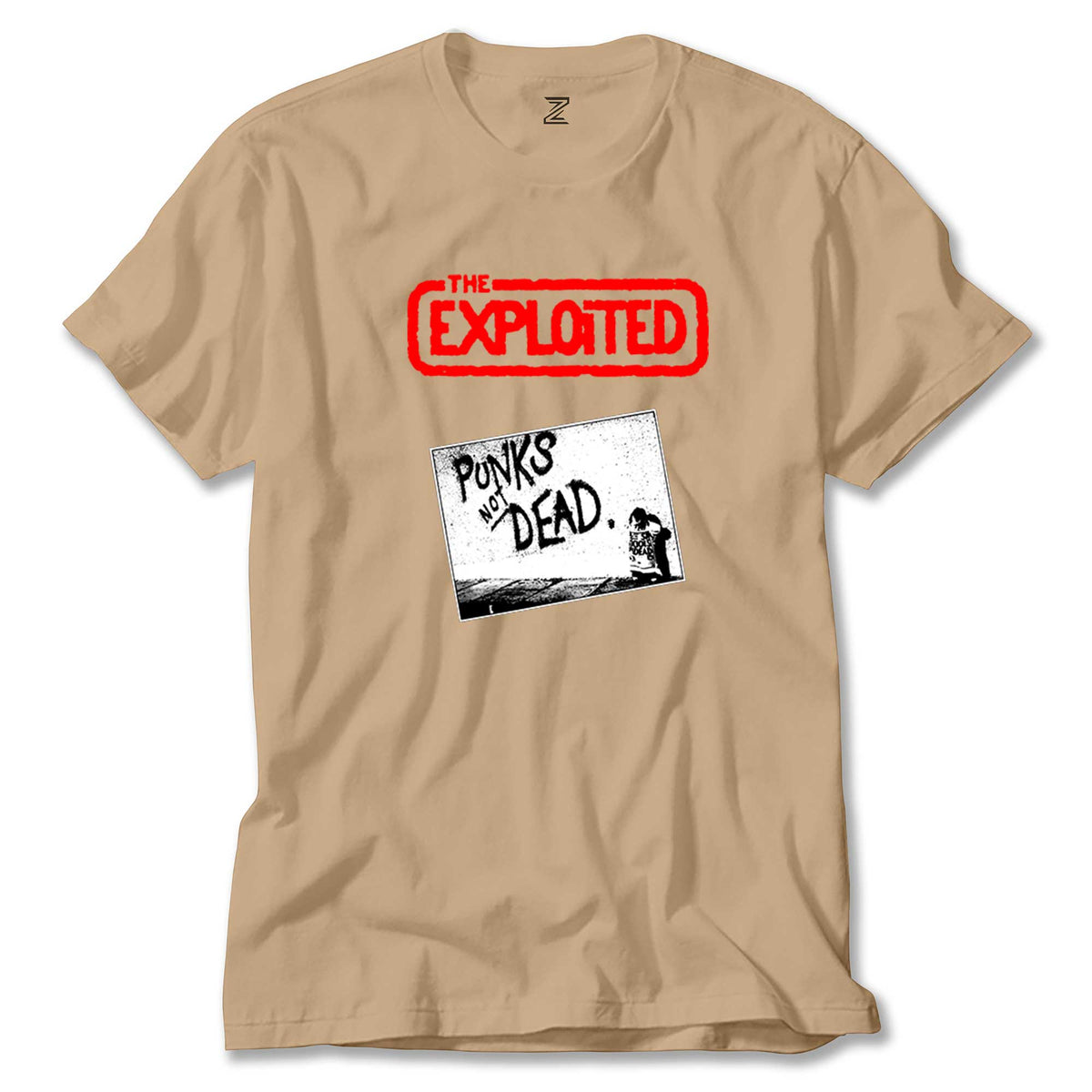 The Exploited Punks Not Dead renkli tişört