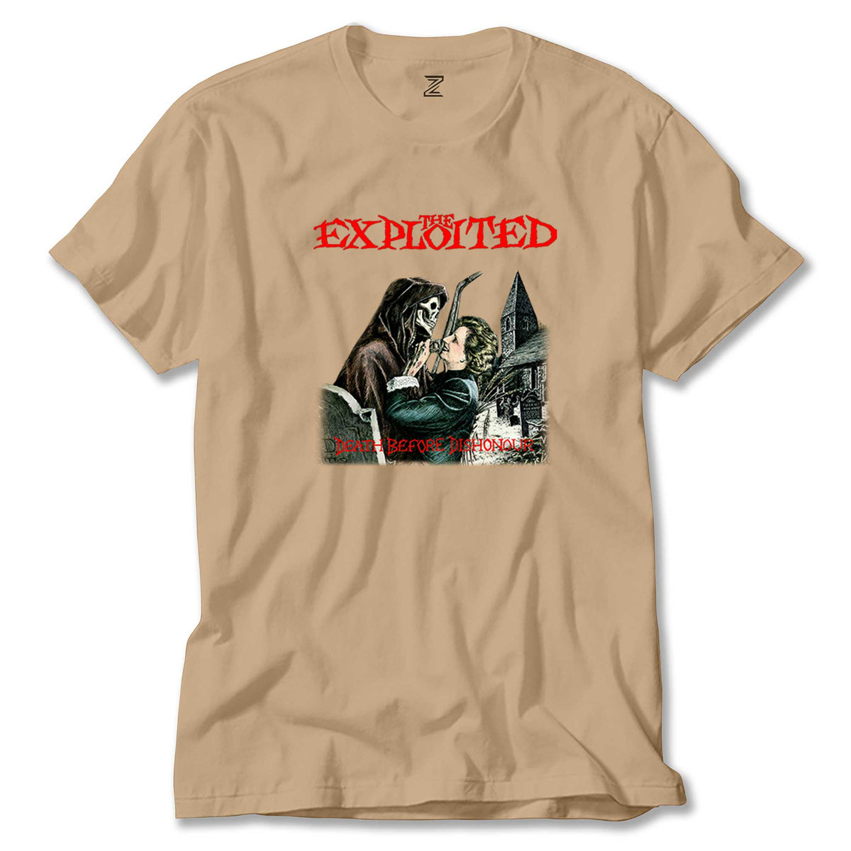 The Exploited Death Before Dishonour Renkli Tişört