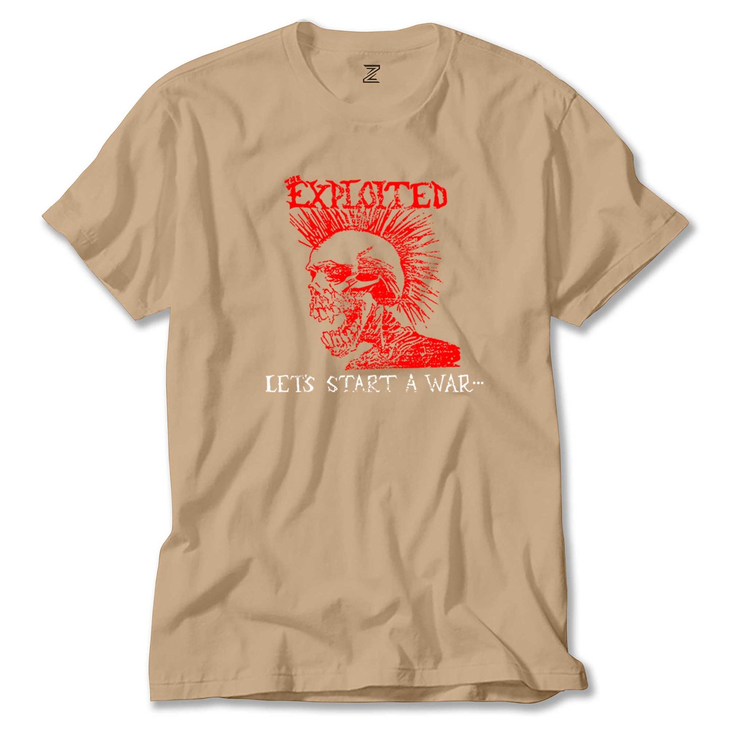 The Exploited Let's Start a War Renkli Tişört