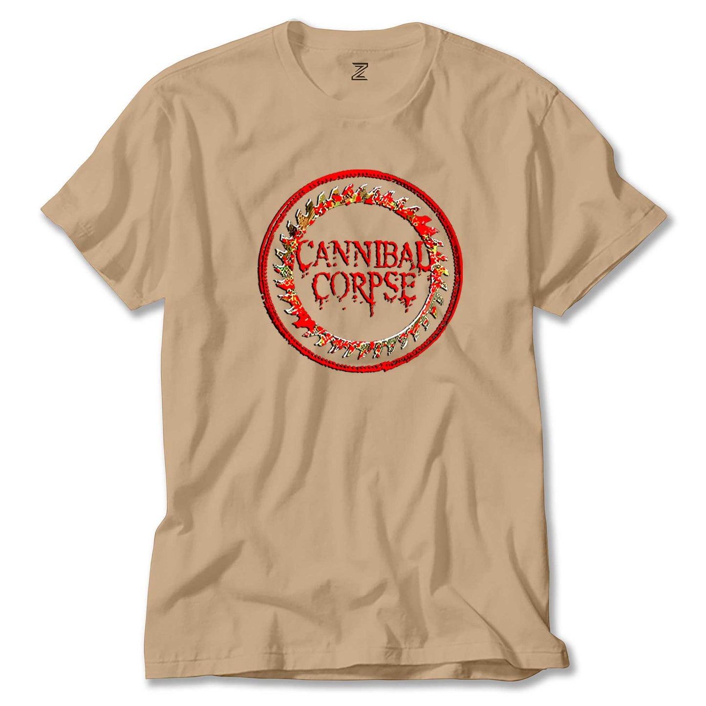 Cannibal Corpse Testere Renkli Tişört