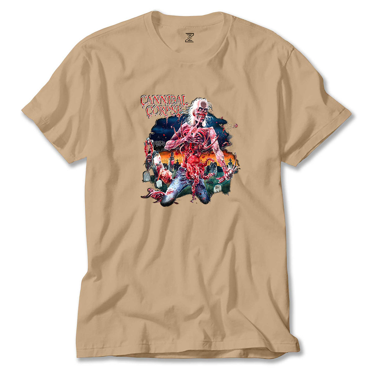 Cannibal Corpse Skull renkli tişört