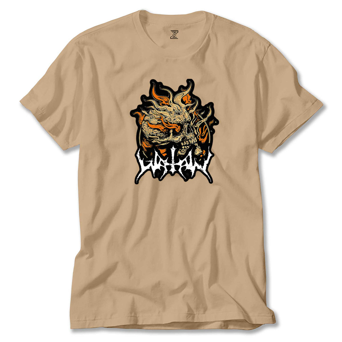 Watain Skull renkli tişört