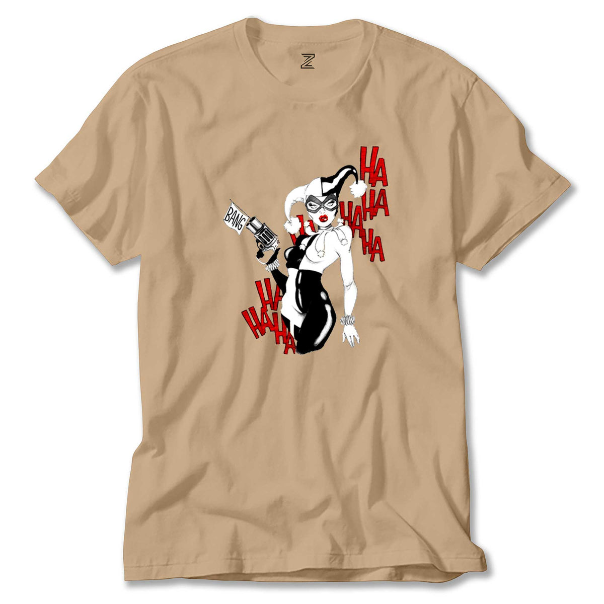 Harley Quinn Bang renkli tişört