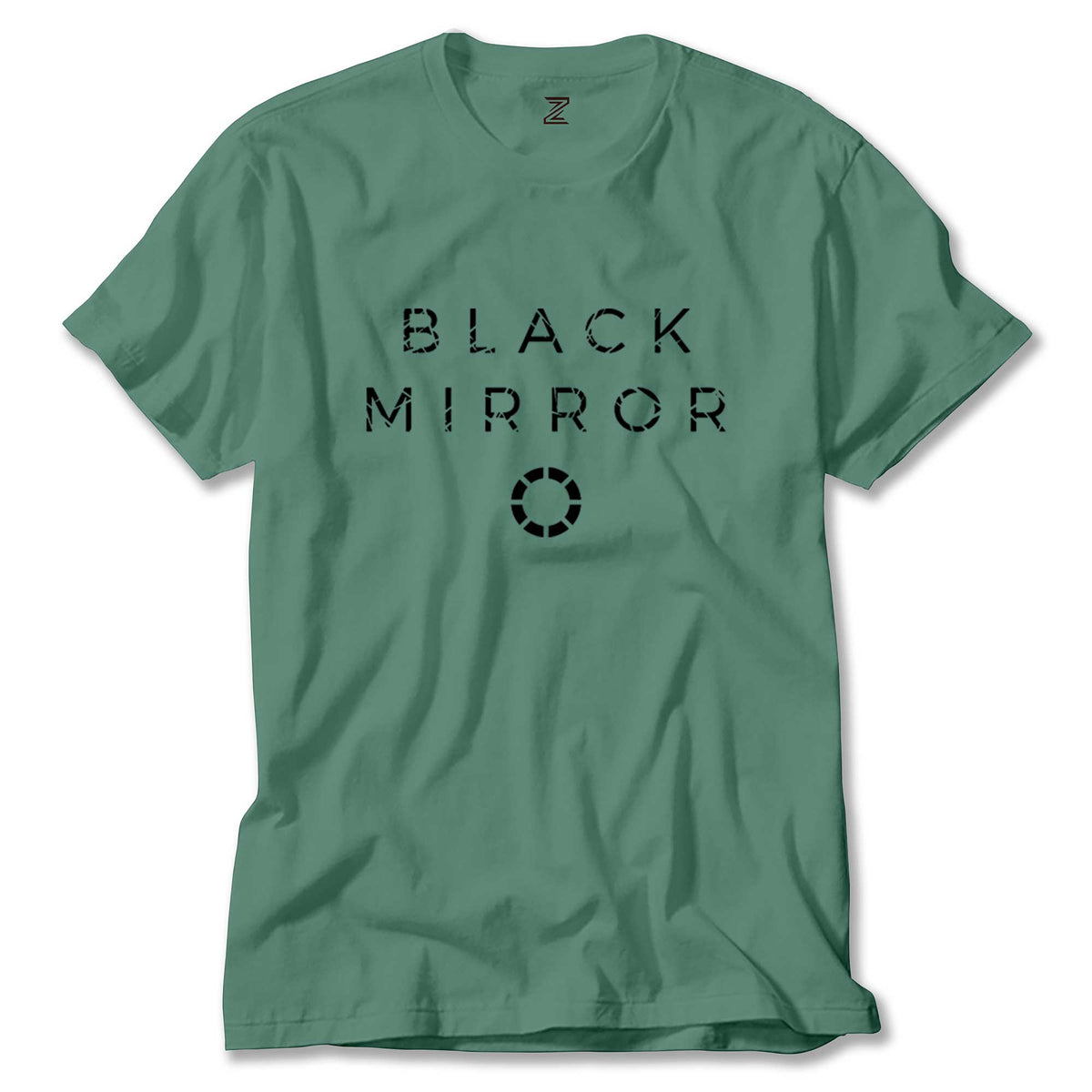 Black Mirror Loading renkli tişört