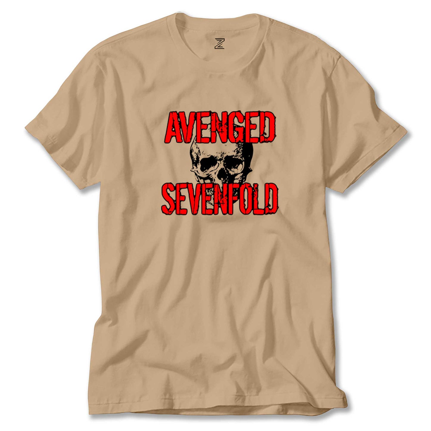 Avenged Sevenfold Skull renkli tişört