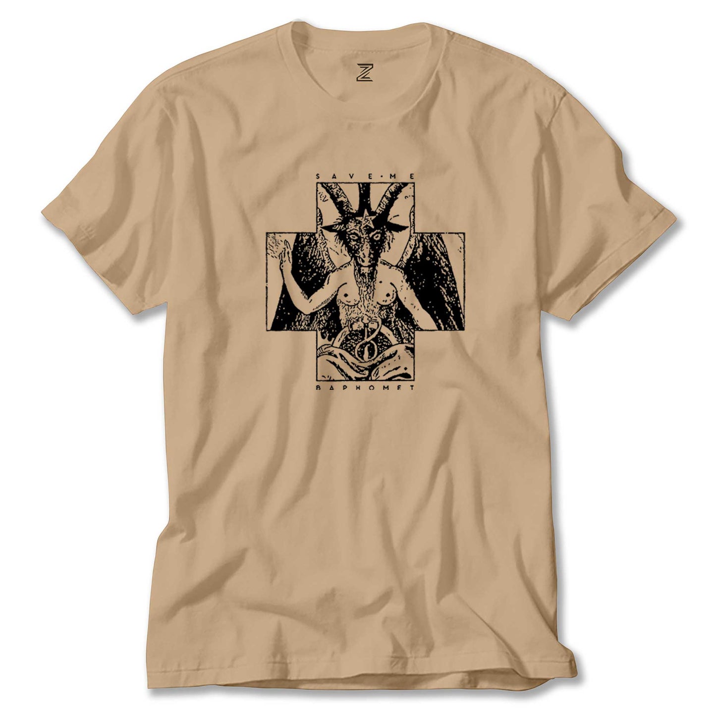 Baphomet Save Me Renkli Tişört