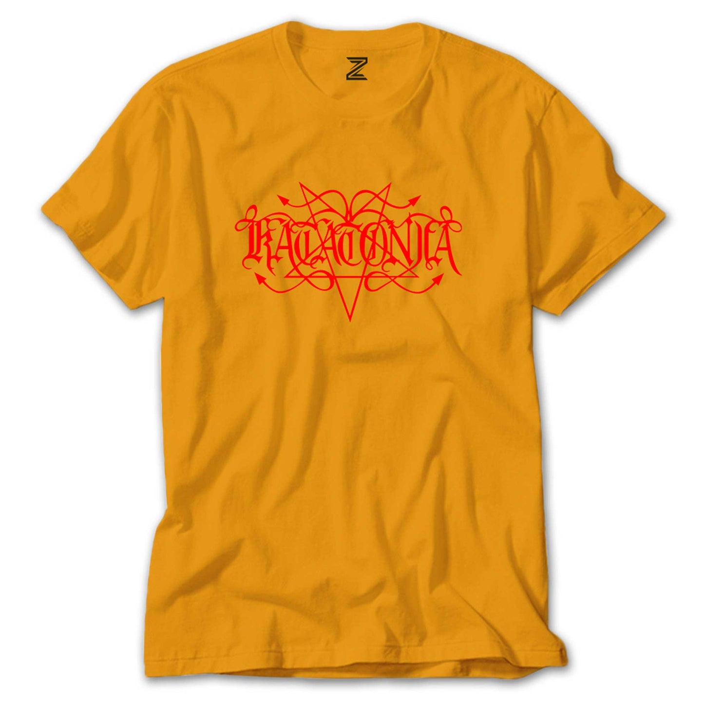 Katatonia Logo Red Renkli Tişört