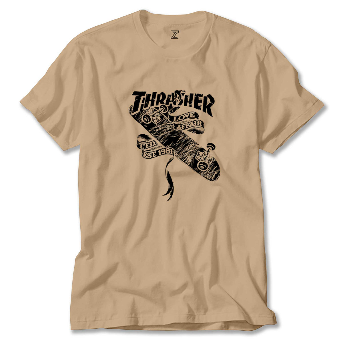 Thrasher Love Affair renkli tişört