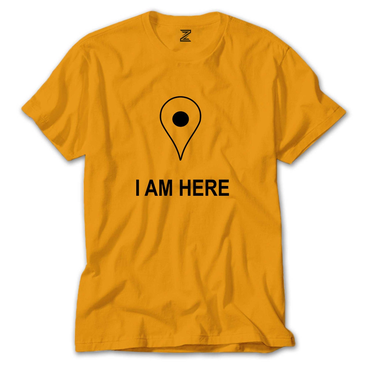 I am Here Renkli Tişört