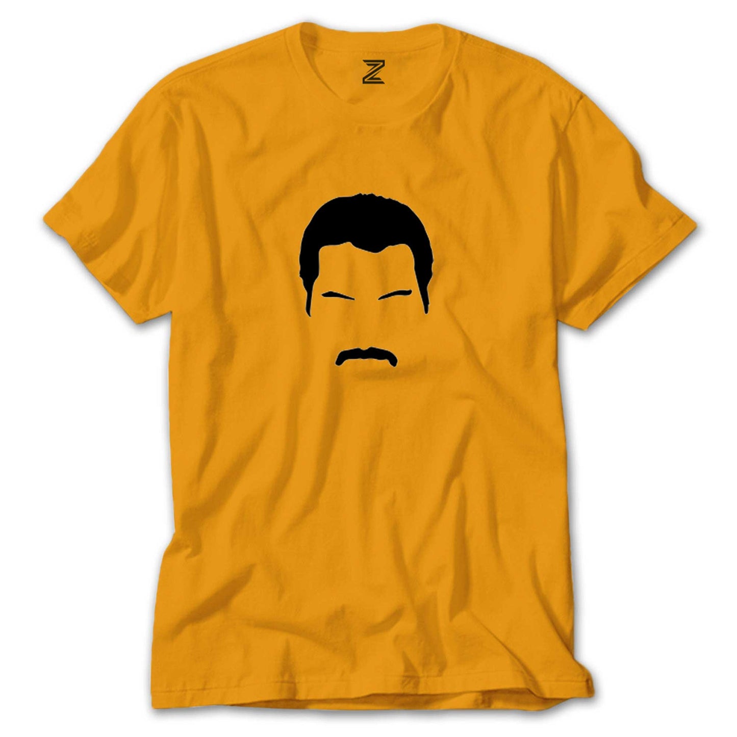 Queen Freddie Mercury face Renkli Tişört