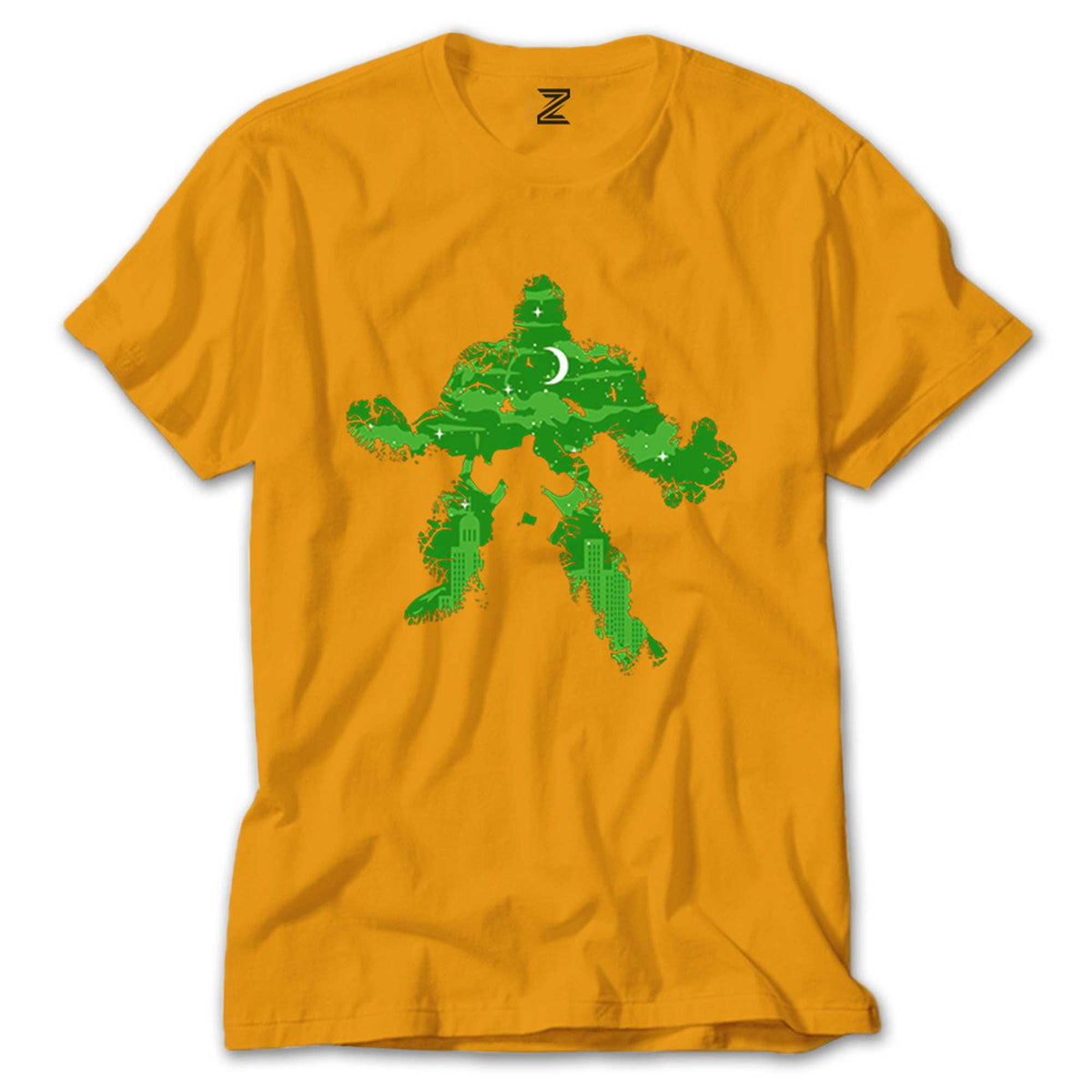 Hulk City renkli tişört