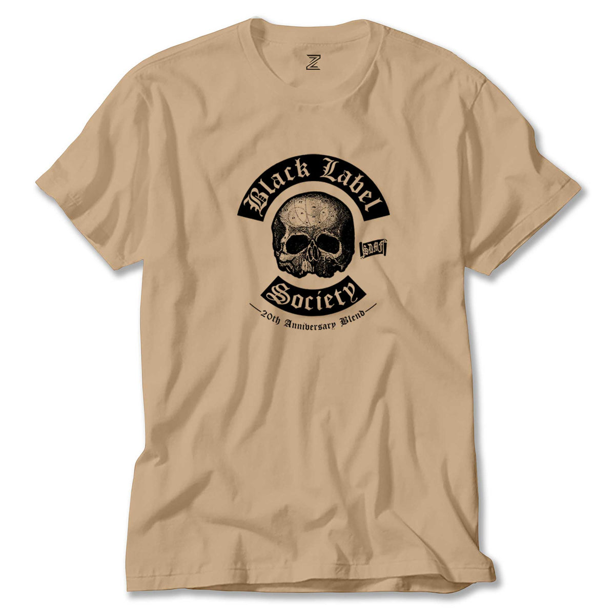 Black Label Society 20 Anniversary for Society Tour renkli tişört
