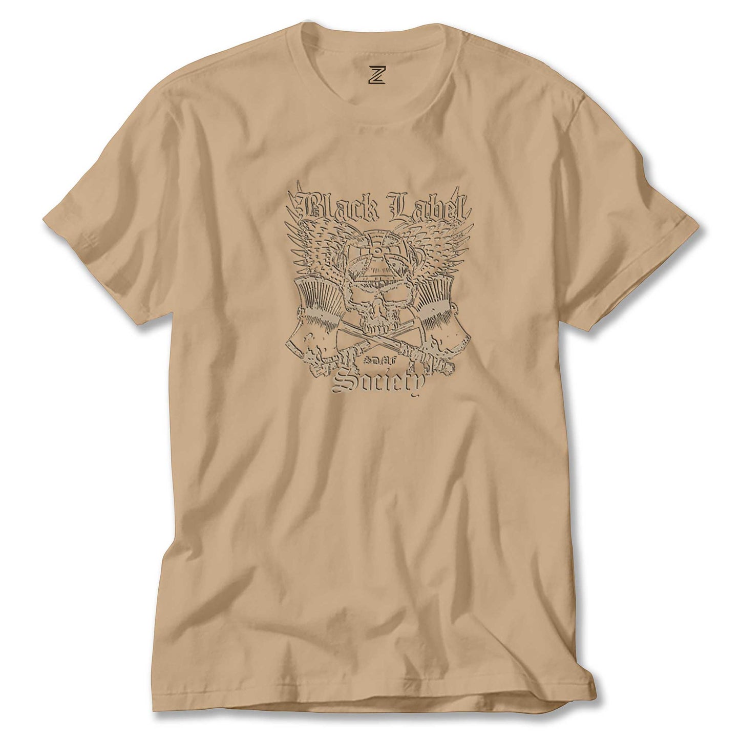 Black Label Society Skull Classic Renkli Tişört