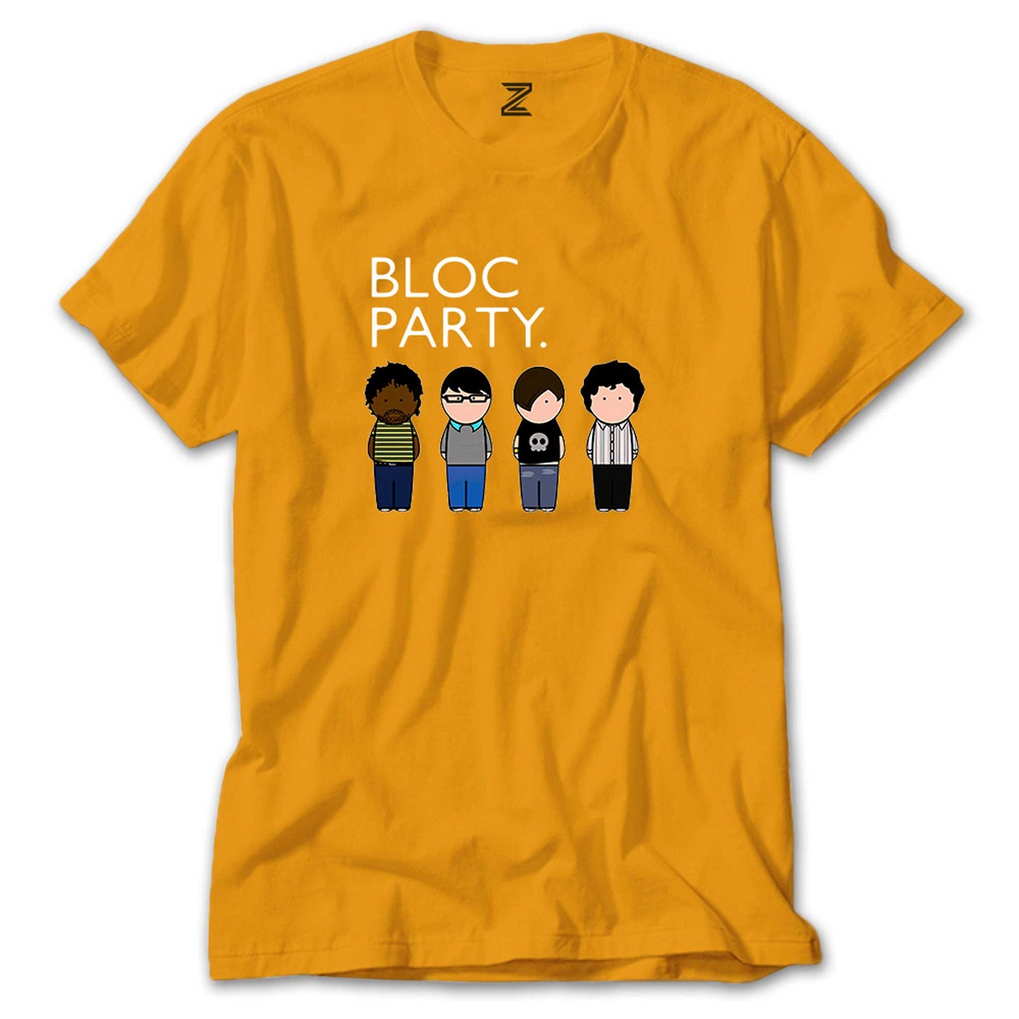 Bloc Party Grup renkli tişört