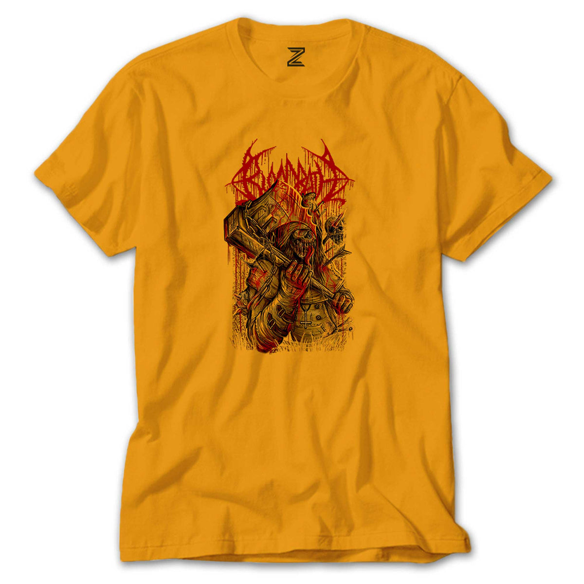 Bloodbath Skull renkli tişört