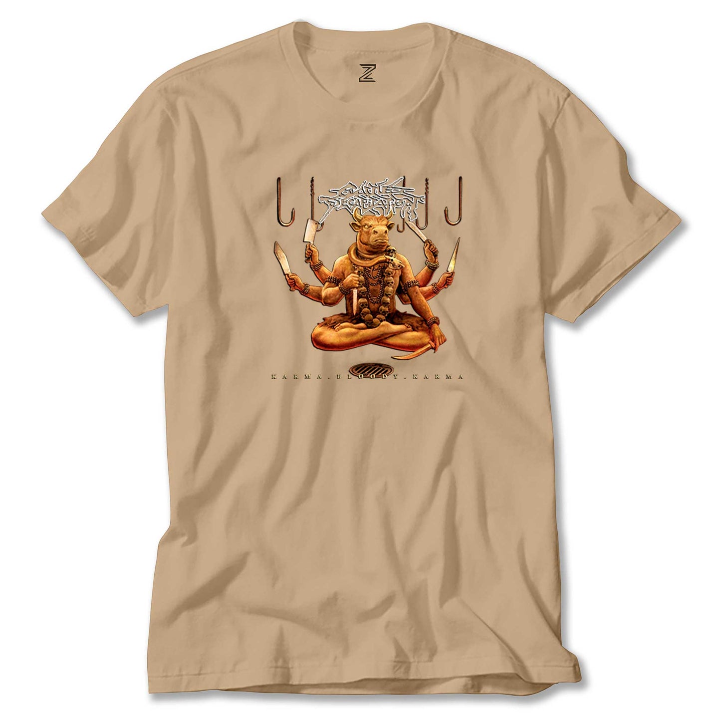 Cattle Decapitation Karma Bloody Karma Renkli Tişört