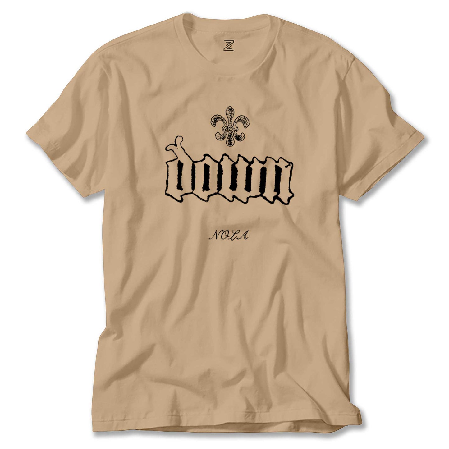 Down Nola Renkli Tişört