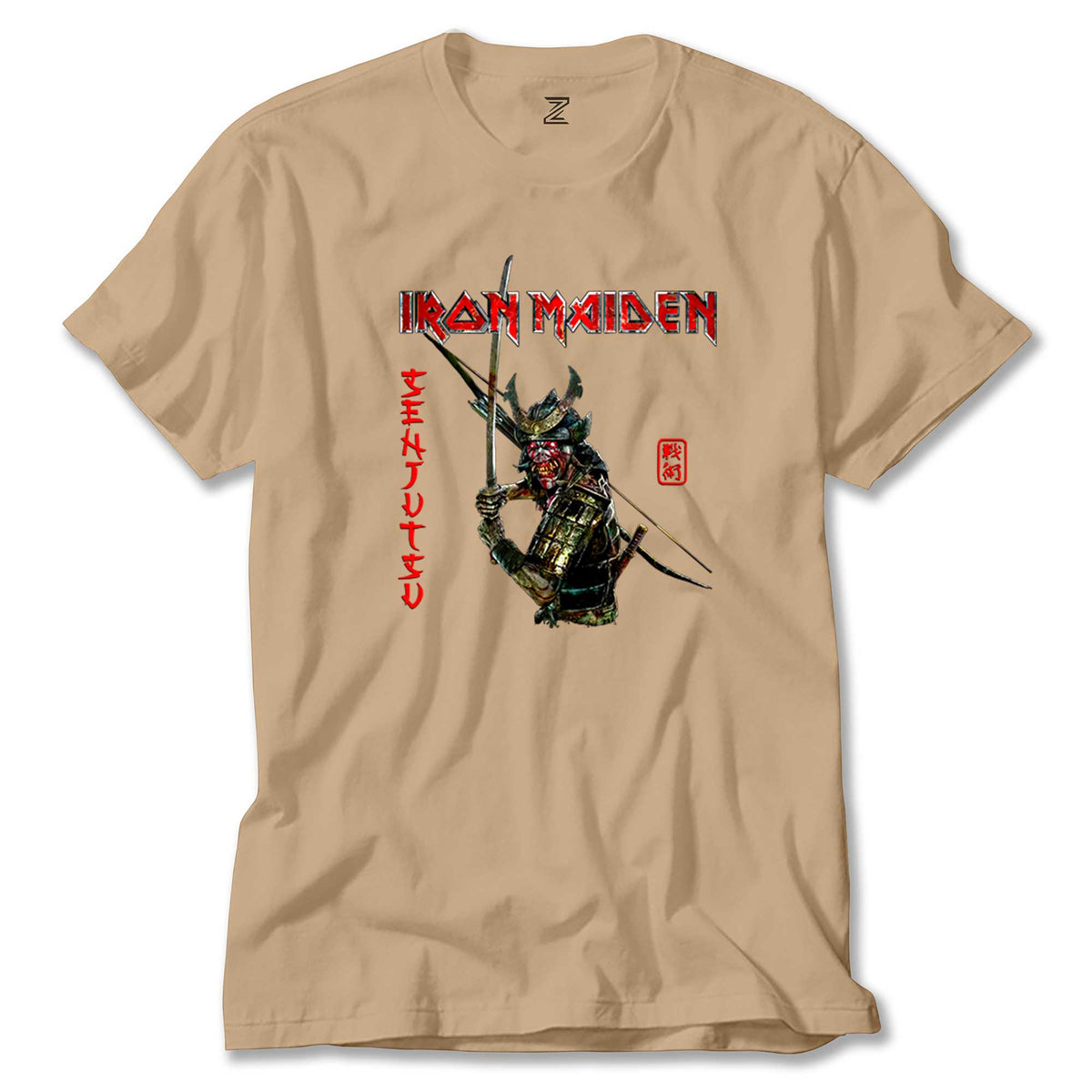 Iron Maiden Senjutsu renkli tişört