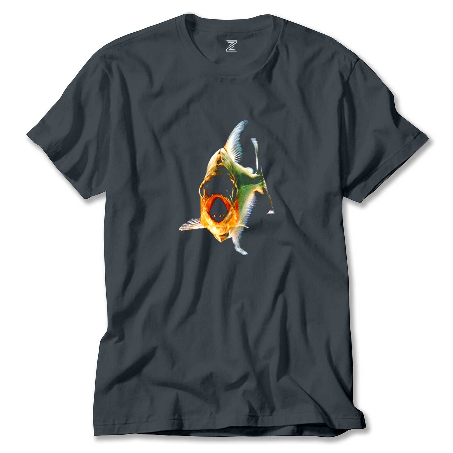 Pirana Balık Renkli Tişört