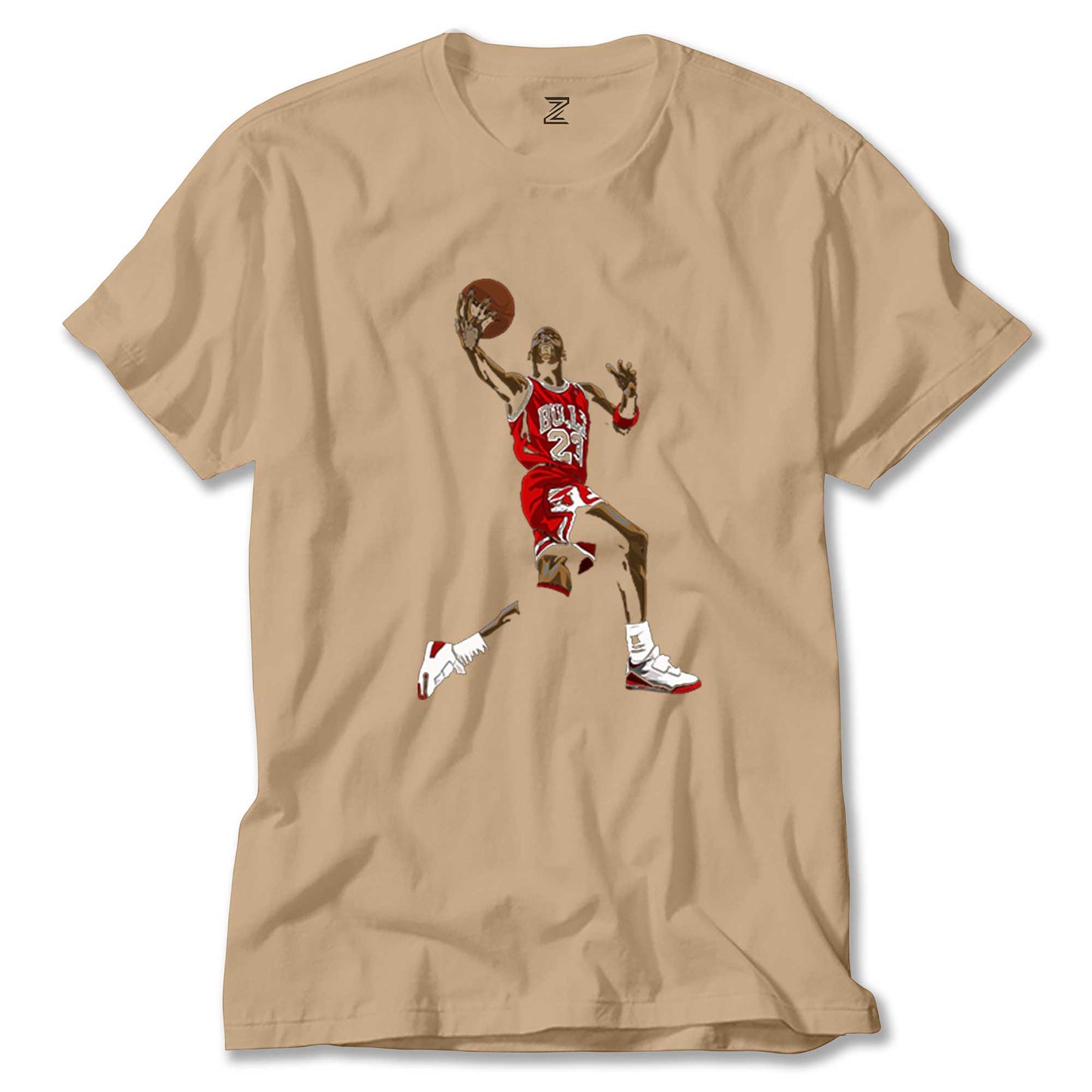 Air Jordan Grafiti Renkli Tişört