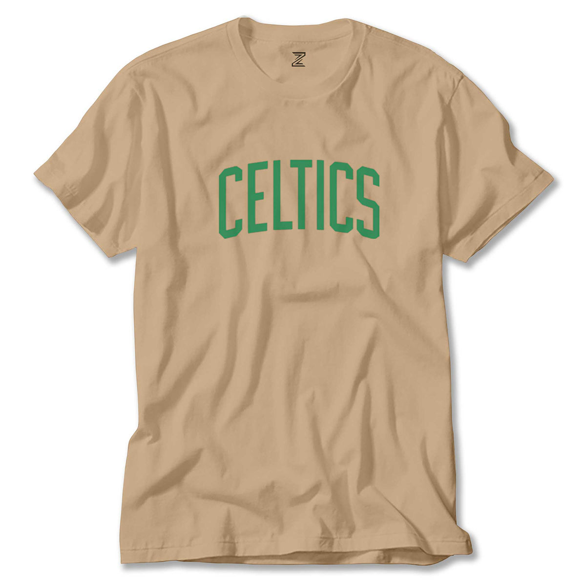 Boston Celtics Yazı renkli tişört
