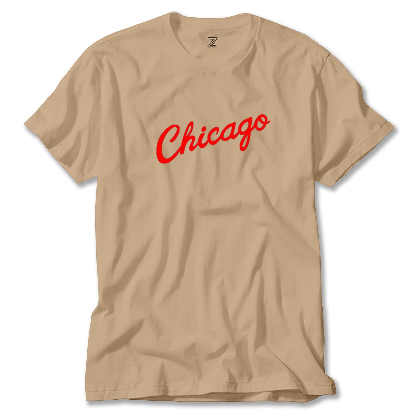 Chicago Yazı renkli tişört