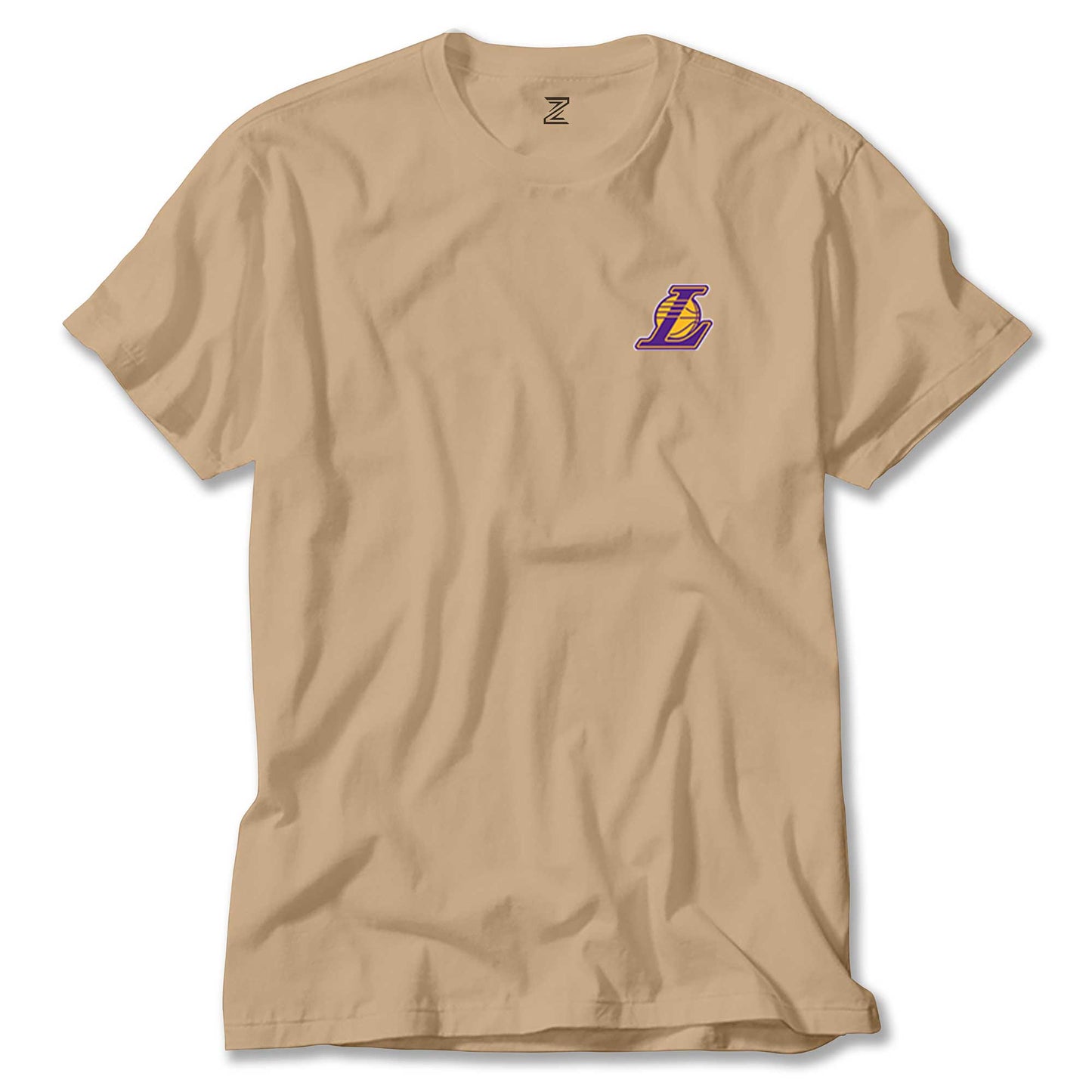 Los Angeles Lakers Logo renkli tişört