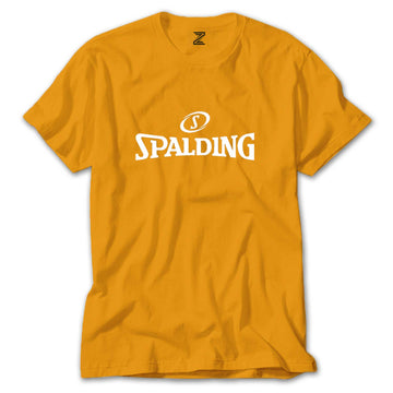White Spalding Renkli Tişört